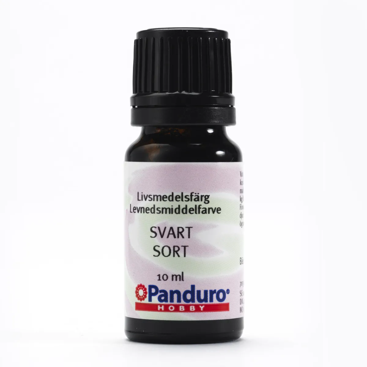 Panduro Hobby Livsmedelsfärg 10 ml svart