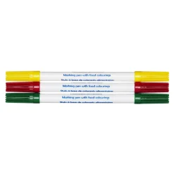 Panduro Hobby Livsmedelspenna Xmas Twin tip 3-pack, juliga färger till dina bakverk
