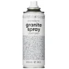 Panduro Hobby Ljusgrå granitspray 200 ml – ge föremål ett sken av sten | Sprayfärger