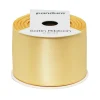 Panduro Hobby Ljusgult satinband – 40 mm brett och 8 meter långt