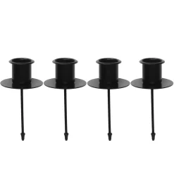 Panduro Hobby Ljushållare på 4 cm stift, för stearinljus Ø22 mm. Förpackning med 4 st.