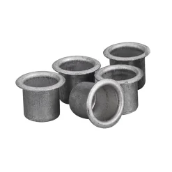 Panduro Hobby Ljushylsor, tennfärgade. Ø13 mm, H.10 mm (julgransljus), tillverkade av aluminium | Ljus Tillbehör