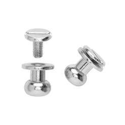 Panduro Hobby Låsknoppar Ø7 mm silver 4p