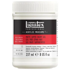 Liquitex LX Matt Super Heavy Gel 237 ml | Målarmedier