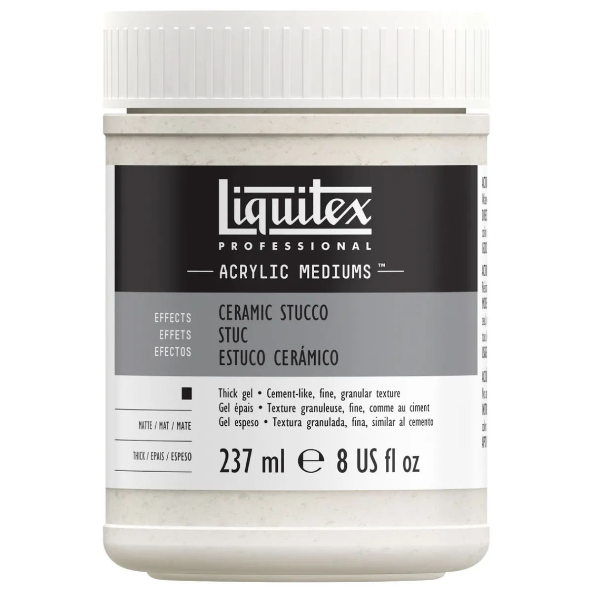 Liquitex LX Texture Gel Ceramic Stucco