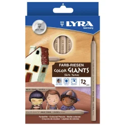 Barn Lyra Color Giants Skintone 12p