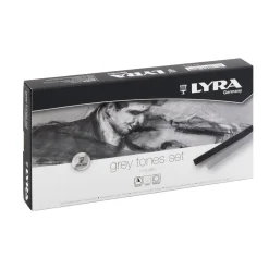Lyra Polycr Soft Gråton 12-p