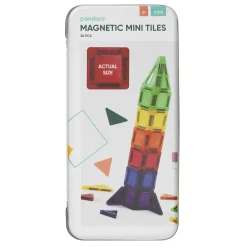 Barn Panduro Hobby Magnetic Tiles Mini, 36 små magnetiska brickor i olika former