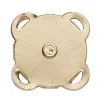 Panduro Hobby Magnetlås av metall, guldfärgat, 2×2 cm | Väsktillbehör
