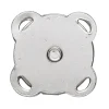 Panduro Hobby Magnetlås av metall, silverfärgat, 2×2 cm