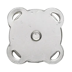 Panduro Hobby Magnetlås av metall, silverfärgat, 2×2 cm