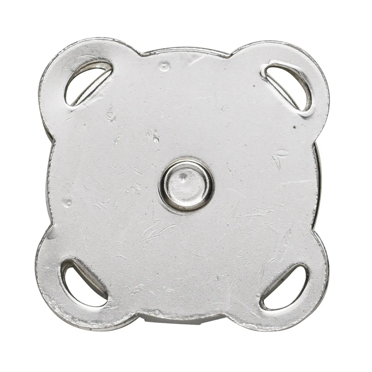 Panduro Hobby Magnetlås av metall, silverfärgat, 2×2 cm
