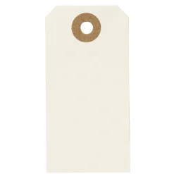 Panduro Hobby Manila tags 4x8 cm 20 st creme