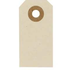 Panduro Hobby Manila tags 3x6 cm 20 st creme | Tags