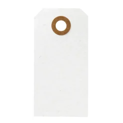 Panduro Hobby Manila tags 4x8 cm 20 st vit