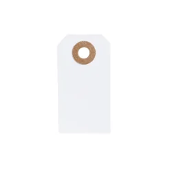 Panduro Hobby Manila tags 3x6 cm 20 st vit