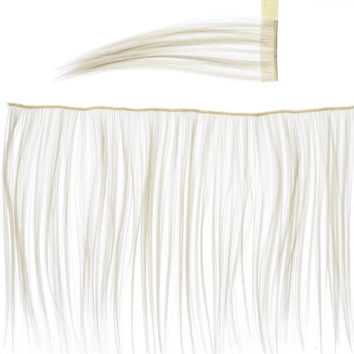 Barn Panduro Hobby Man svans kit käpphäst beige – 44×25 cm lång man & lugg-remsa + svans