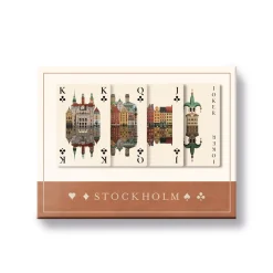 Martin Schwartz kortlek 2-pack med vackra motiv från Stockholm | Barn Spel