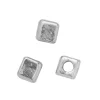 Panduro Jewellery Mellandel kub silver 100 st. | Metall