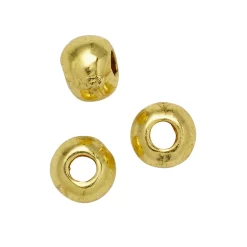 Panduro Jewellery Mellandel rund guld 100 st.