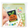 Barn Pixel Hobby Mini-kit pixelhobby pumpa – med nyckelring 30×40 mm & 3×144 pixlar