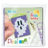 Pixel Hobby Mini-kit pixelhobby spöke – med nyckelring 30×40 mm & 3×144 pixlar | Barn Diy-Kit