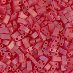 MIYUKI Half Tila mat röd ly 5g – HTL0140FR Matte Red Rainbow