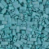 MIYUKI Half Tila matt blågr 5g – HTL0412FR Opaque Turquoise Green Matted AB