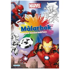Kärnan Målarbok Marvel Klassiker – 21×29,7 cm, 24 sidor. Färglägg superhjältar! | Barn Målar- & Pysselböcker