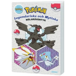 Barn Kärnan Målarbok Pokémon A4 (210×297 mm), 24 sidor – massor av söta Pokémons!