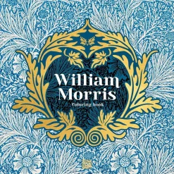 Oklassificerat Målarbok William Morris Coloring Book, 25×25 cm, 40 sidor