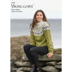 Viking Garn Mönsterbok 2134 Hobbygarn