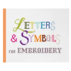 Panduro Hobby Mönsterbok Letters & Symbols – broderi för bokstäver och symboler