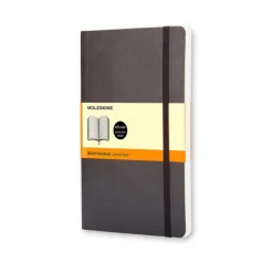 Moleskine Classic Notebook Pocket (9×14 cm), svart mjuk pärm – 192 linjerade sidor | Notebooks
