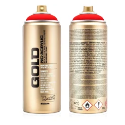 MONTANA Gold sprayfärg 400 ml - F3000 Fire Red