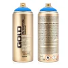 MONTANA Gold sprayfärg 400 ml - F5000 Flame Blue