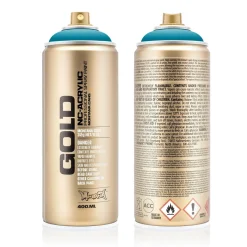 MONTANA Gold sprayfärg 400 ml - G6260 Aqua | Sprayfärger