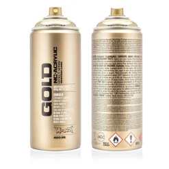 MONTANA Gold sprayfärg 400 ml - M3000 Goldchrome | Sprayfärger