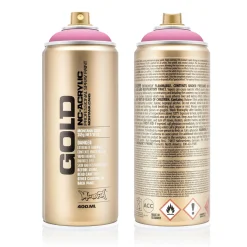 MONTANA Gold sprayfärg 400 ml - Shock 4000 Pink Light