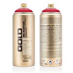 MONTANA Gold sprayfärg 400 ml - Shock 3000 Red | Sprayfärger