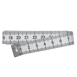 Panduro Hobby Måttband med gradering på båda sidor i cm & mm 150 cm | Måttband