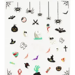 Barn Panduro Hobby Nagelstickers halloween – 36 läbbiga nagelklistermärken med halloween-motiv