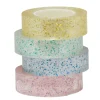Panduro Hobby Nano Tape, 4×3 meter glittrig nanotejp, 2 cm bred – transparent och dubbelhäftande