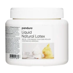 Panduro Hobby Naturlatex, formgummi – ammoniakfri flytande latex för att skapa gjutformar, 300 ml | Avgjutningsmaterial