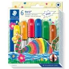 Staedtler Noris Jumbo Gel Skruvkritor 6p | Barn Barnpennor
