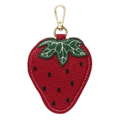 Panduro Hobby Nyckelring & myntväska i form av en söt jordgubbe 7,5×9 cm | Barn Accessoarer