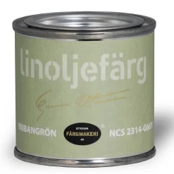 Ottosson Färgmakeri Ottossons Färgmakeri linoljefärg 100 ml, Järnoxidsvart 8901–R65B