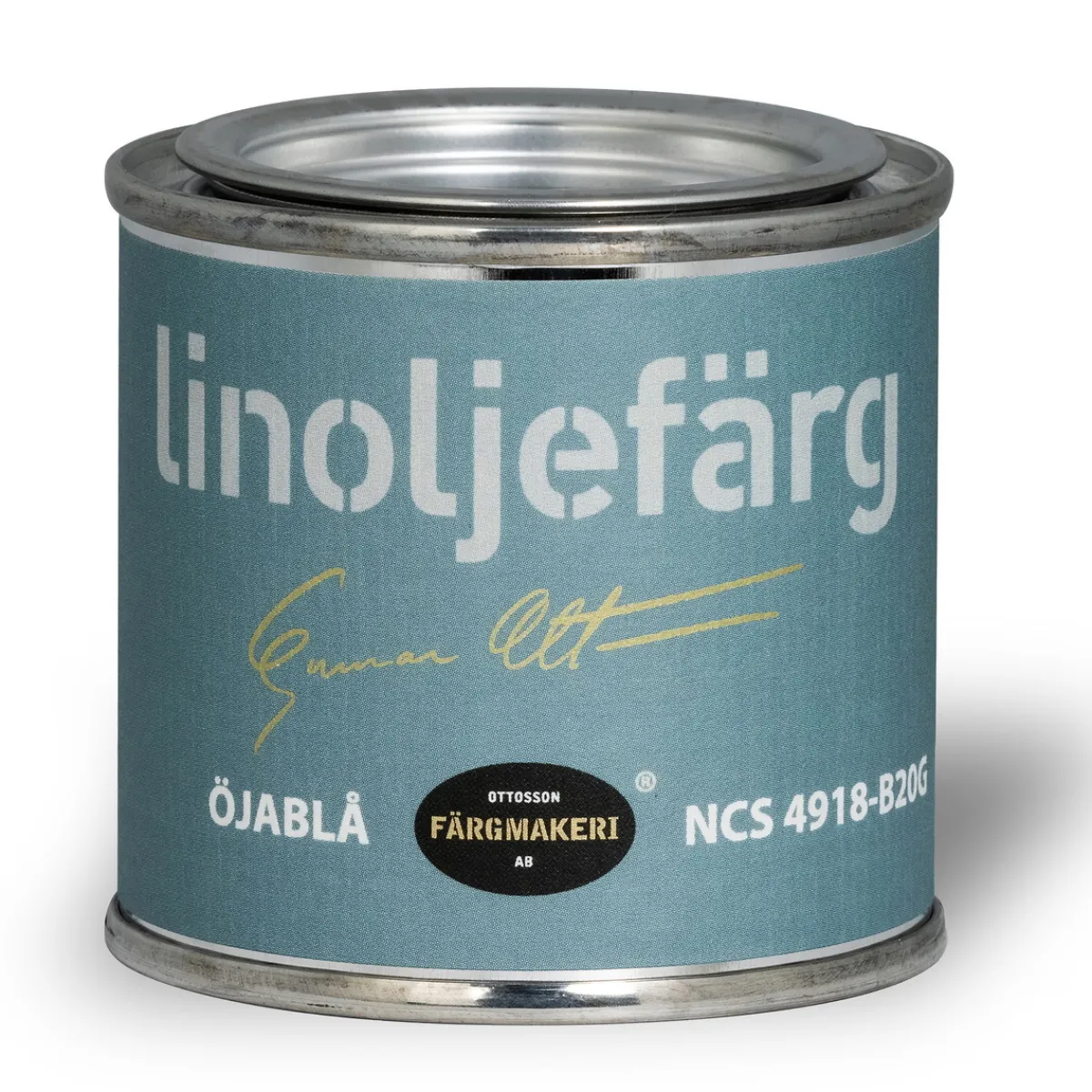Ottosson Färgmakeri Ottossons Färgmakeri linoljefärg 100 ml, Caput Mortuum 6523–Y97R