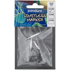 Panduro Limitless 3-pack extraspetsar Ø0,4 mm till Limitless Markers XS, refill med nya spetsar | Tillbehör & Refill