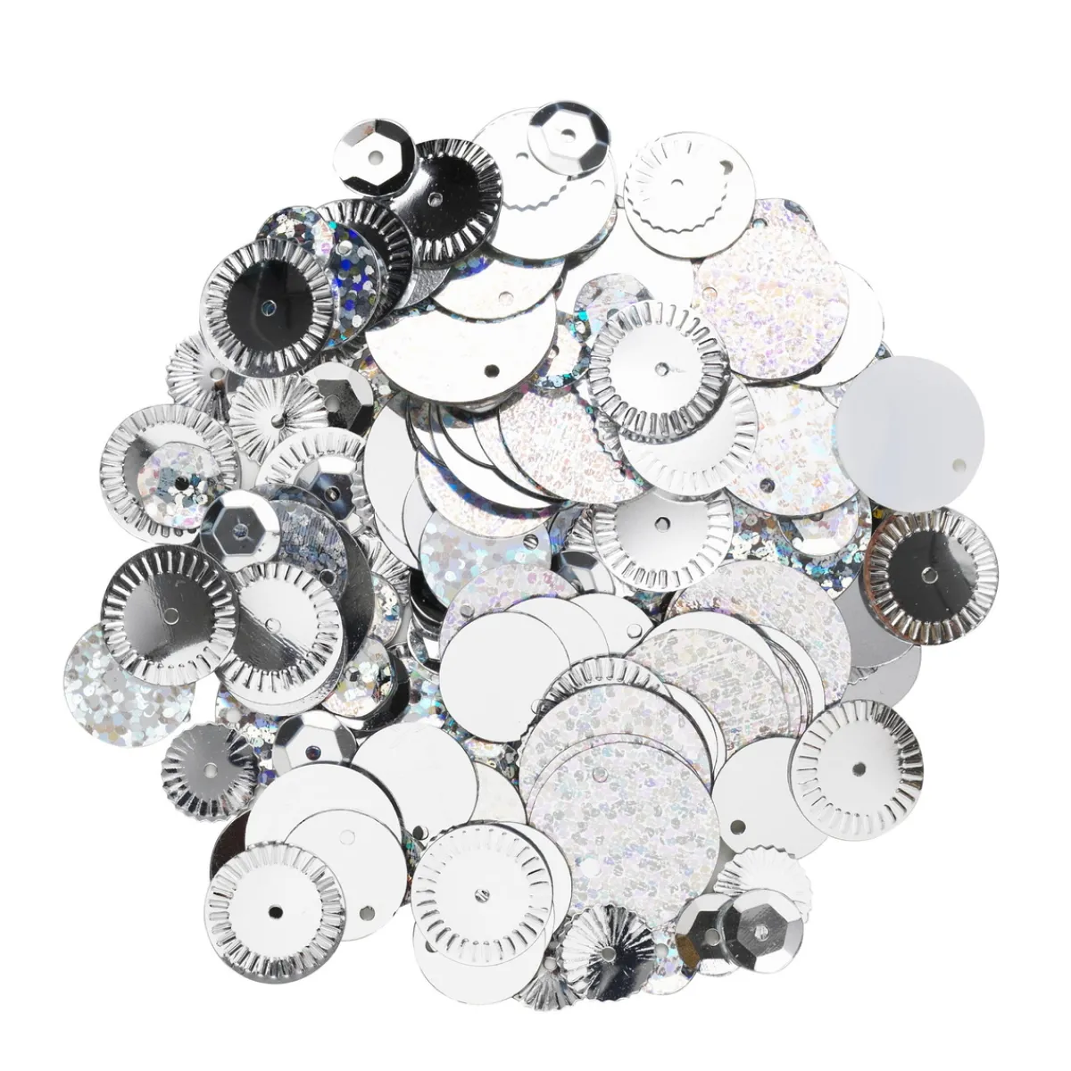 Panduro Hobby Paljettmix silvermix